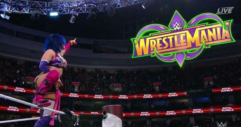 Asuka won the inaugural women's Royal Rumble.